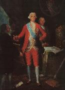 Francisco de Goya The Count of Floridablanca painting